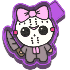 Cute Horror Freshie mold