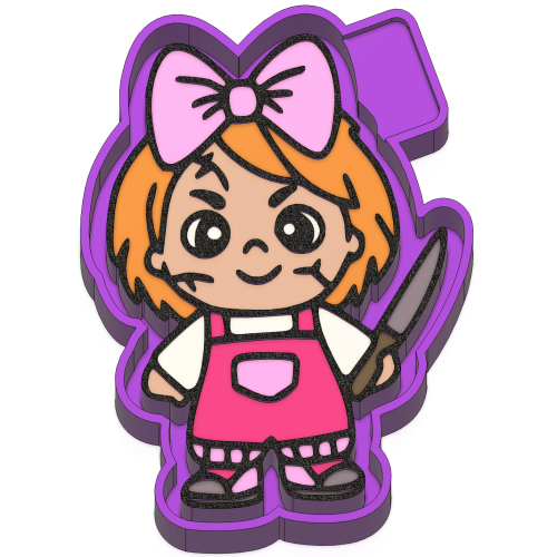 Cute Horror Freshie mold