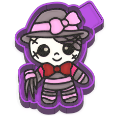 Cute Horror Freshie mold