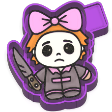 Cute Horror Freshie mold