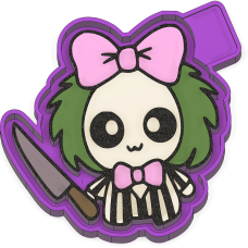 Cute Horror Freshie mold