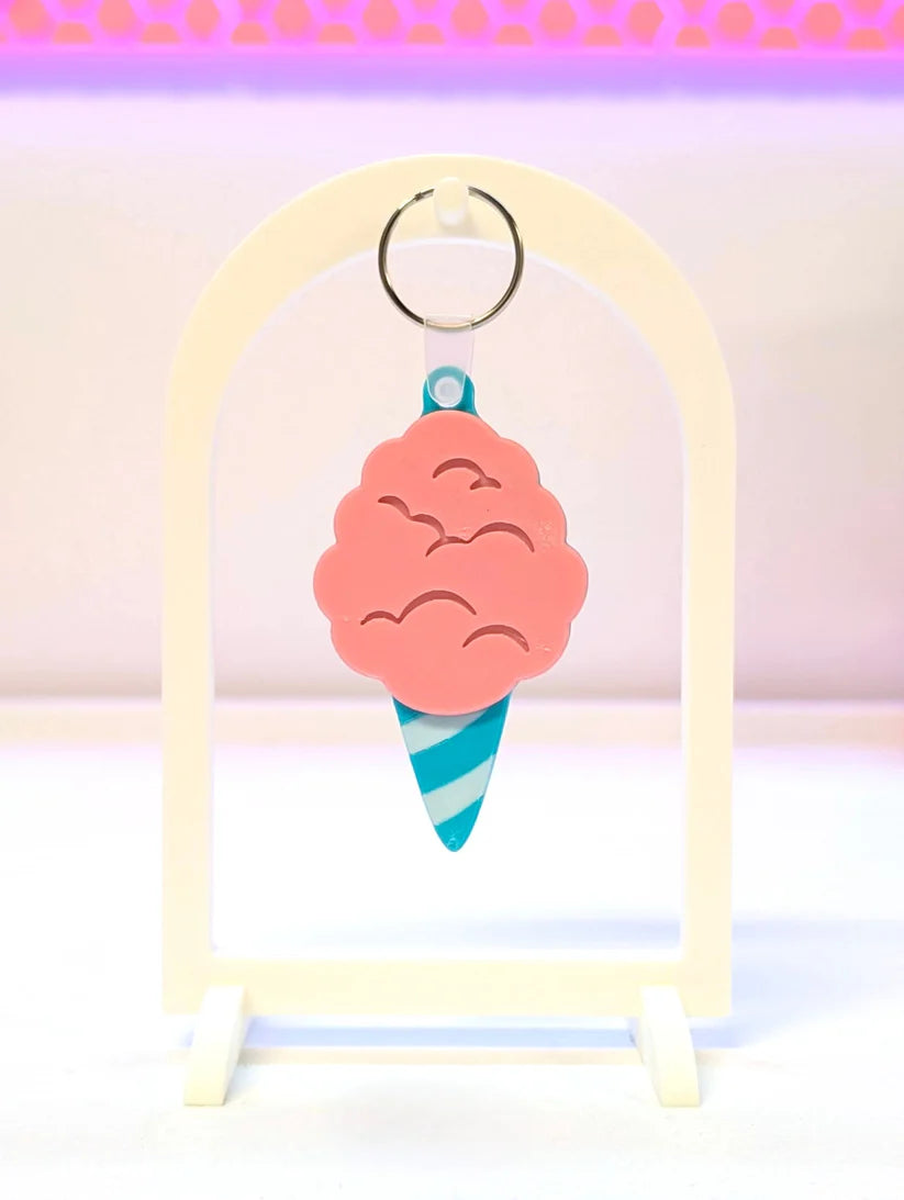 Cotton Candy NFC Keychain