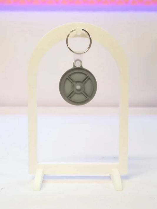 Weight Plate NFC Keychain