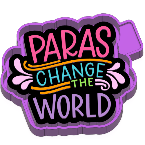 Paras change the world Freshie Mold