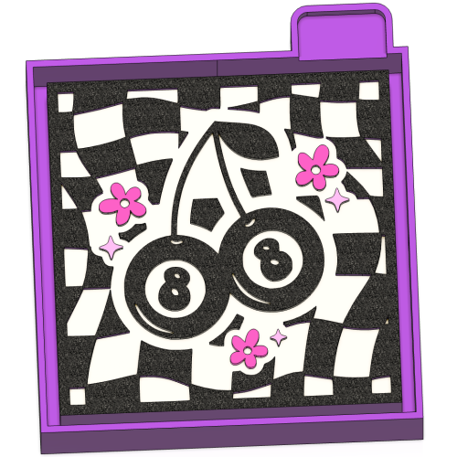 8 Ball Freshie Mold
