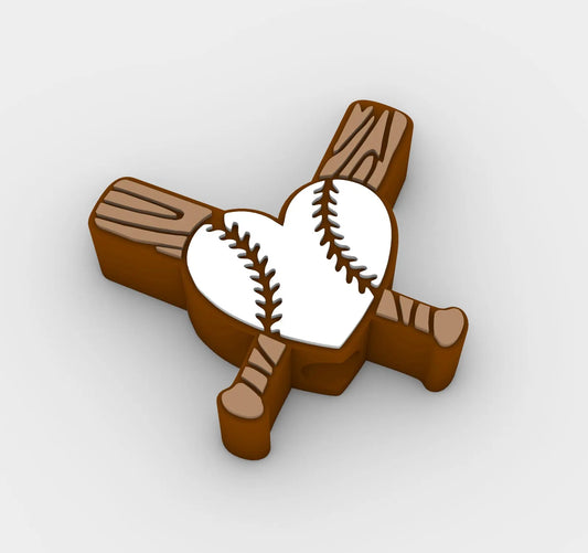 Baseball straw topper