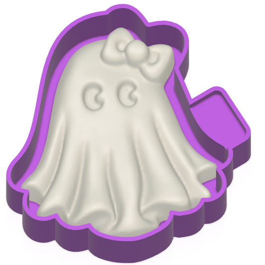 3D Ghost Freshie Mold