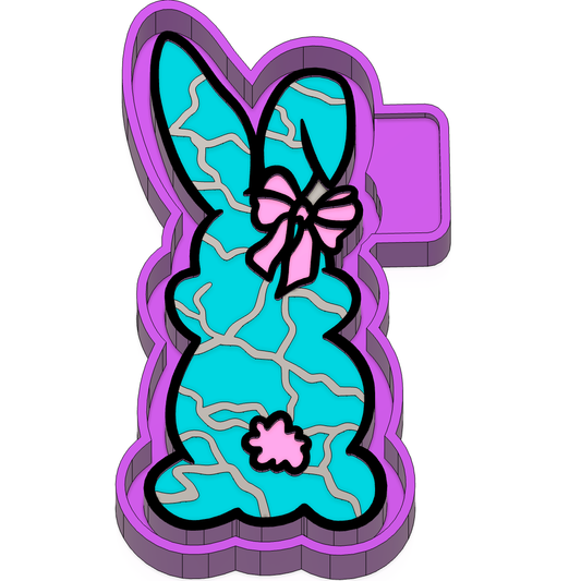 Western Bunny Freshie Mold