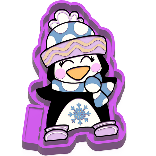 Penguin freshie mold