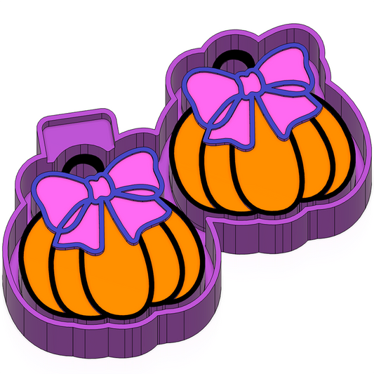 Pumpkin vent clips Freshie mold