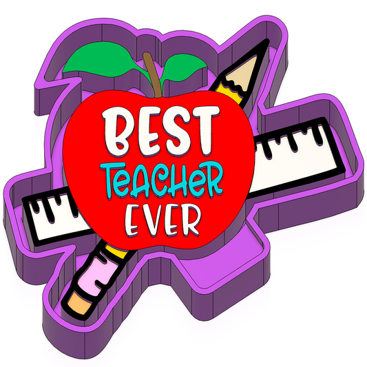 Teacher Freshie mold