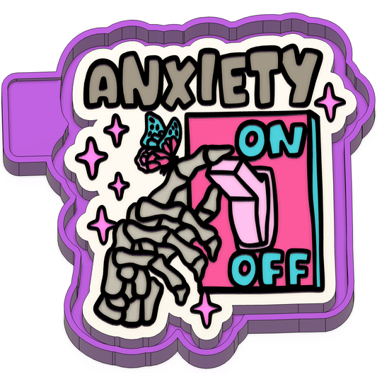 Anxiety Freshie mold