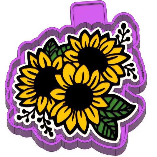 Sunflower Freshie Mold