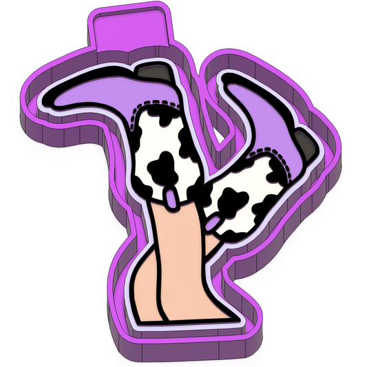 Cowgirl Freshie Mold