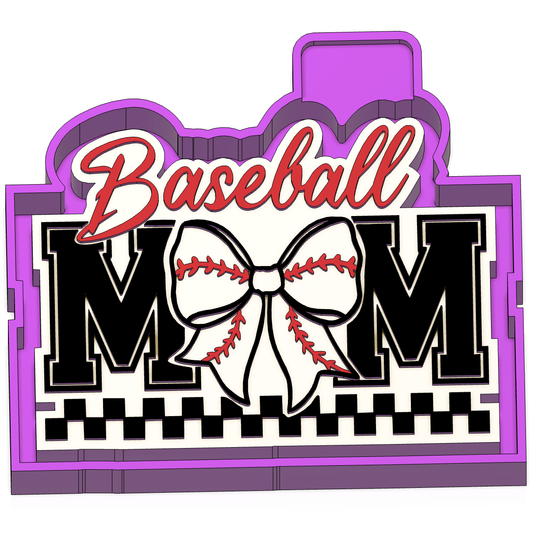 Baseball Mom Freshie Mold