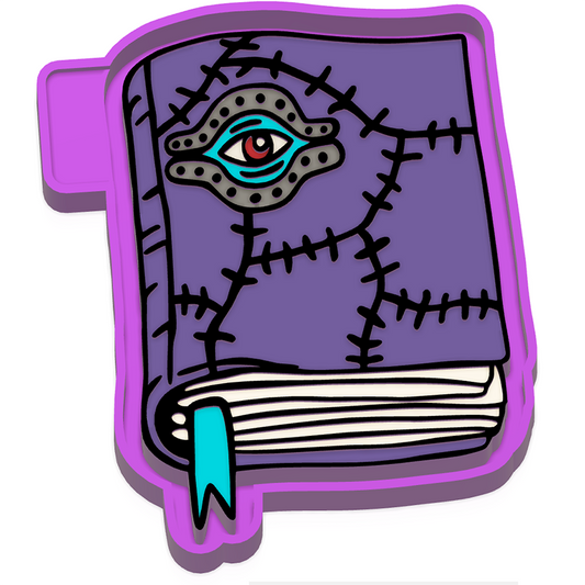 Witch sisters Book Freshie mold