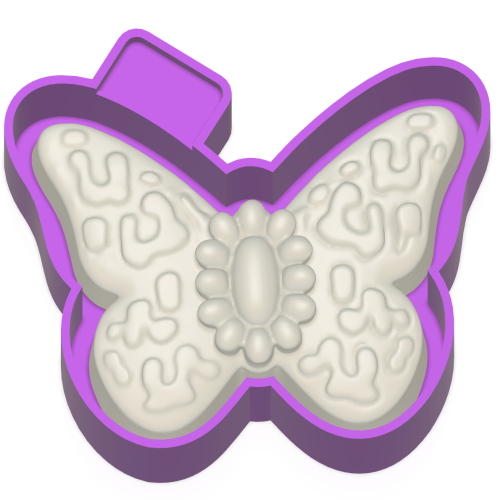 Butterfly 3D Freshie Mold