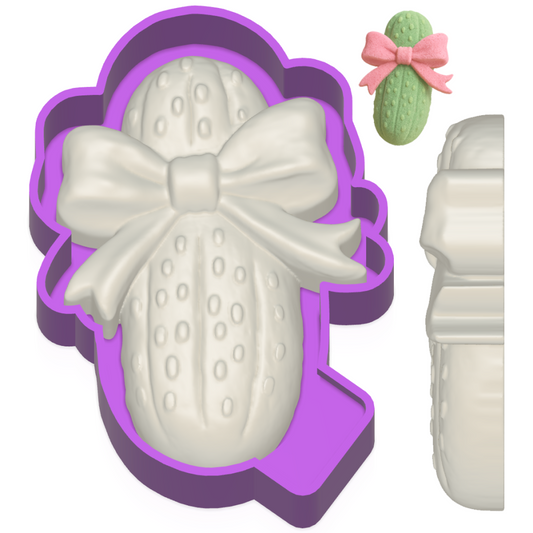 Pickle 3D Freshie Mold