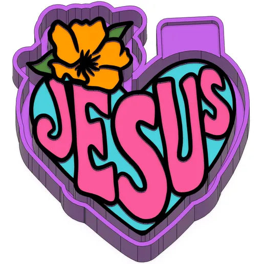 Jesus freshie Mold