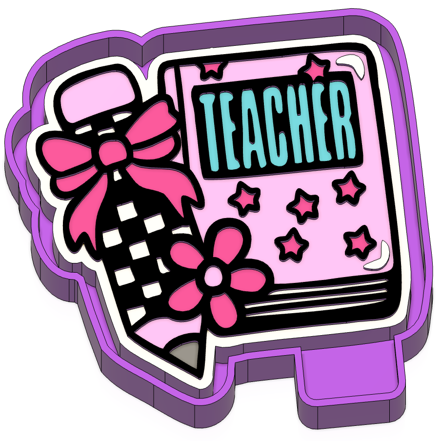 Teacher Freshie Mold
