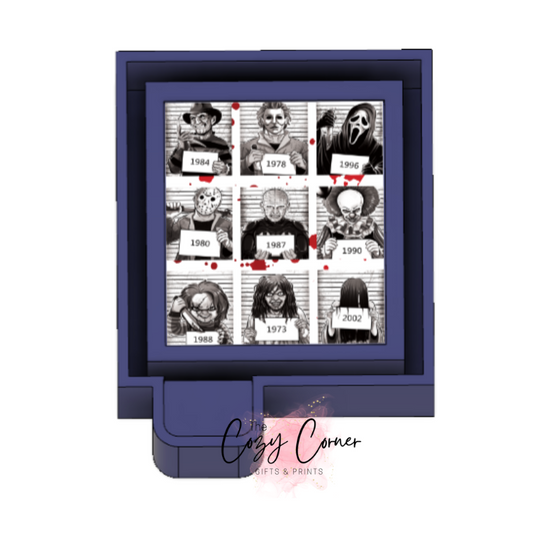 Freshie Halloween Horror Mug Shot Mold + Cardstock