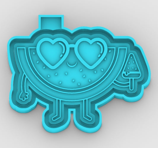 Watermelon Freshie mold