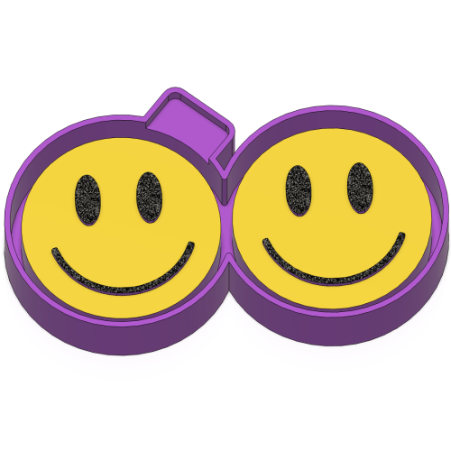 Happy Face vent clip Freshie Mold