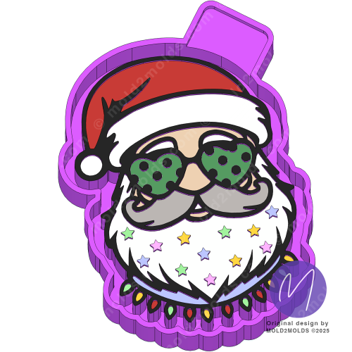 Santa Freshie mold