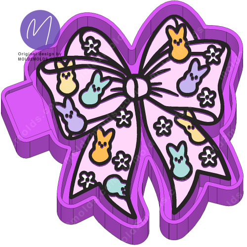 Easter Bow Freshie Mold