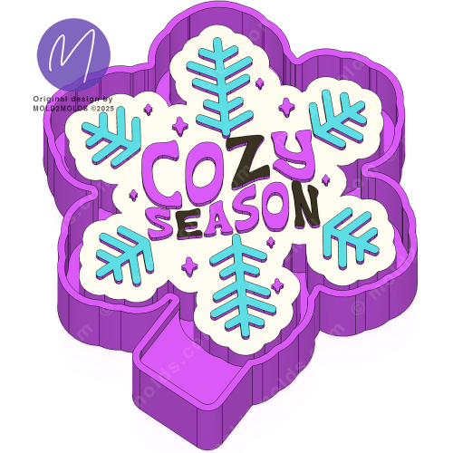 Cozy Season freshie mold