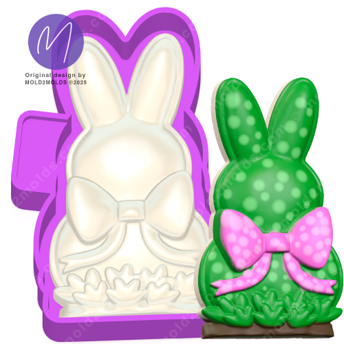 Bunny 3D Freshie Mold