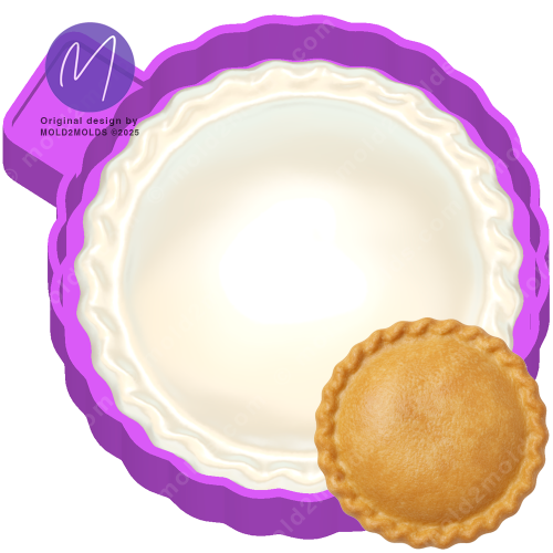 Pie 3D Freshie Mold