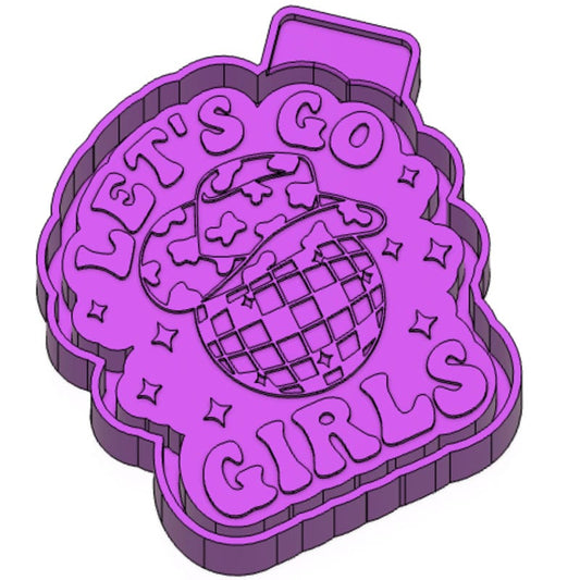 Lets go girls freshie mold