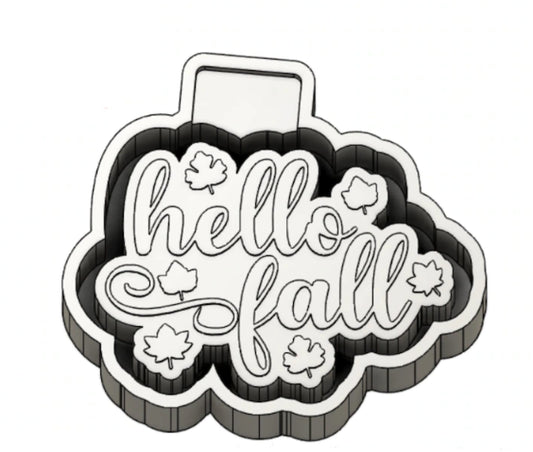 Hello Fall Freshie mold