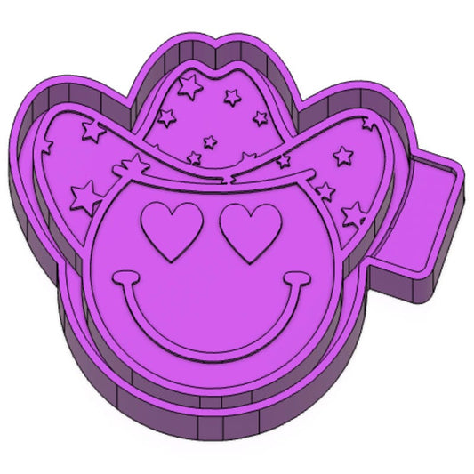 Star Hat smile freshie mold