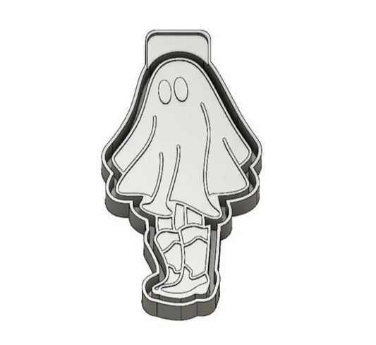Ghost Boot freshie mold