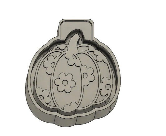 Pumpkin Flower Freshie mold