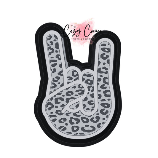 Leopard Print freshie mold