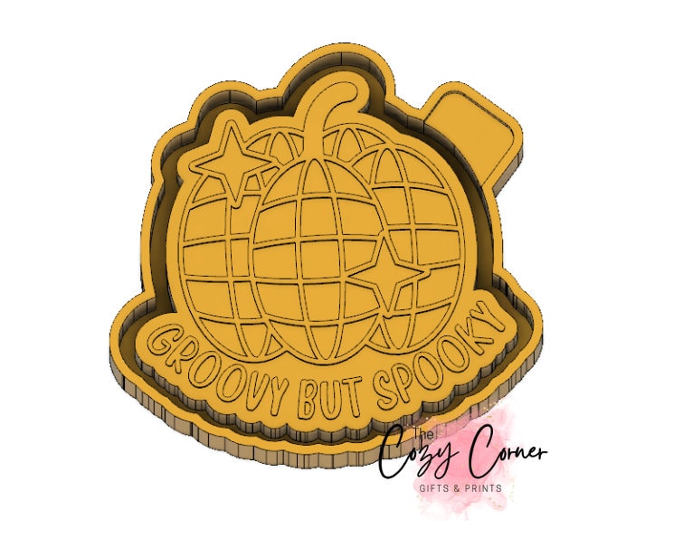 Disco Pumpkin Freshie mold