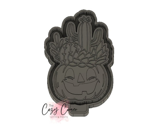 Cactus Pumpkin Freshie mold